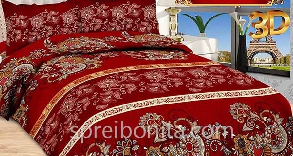 Sprei Bonita Arianna 3D King 180x200