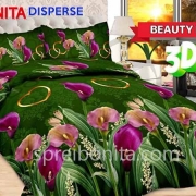 Sprei Bonita Beauty Lily 3D King 180x200