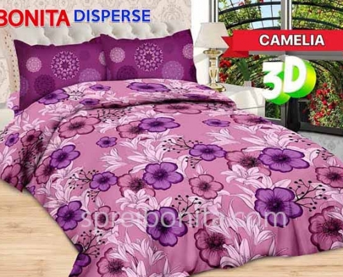 Sprei Bonita Camelia 3D King 180x200