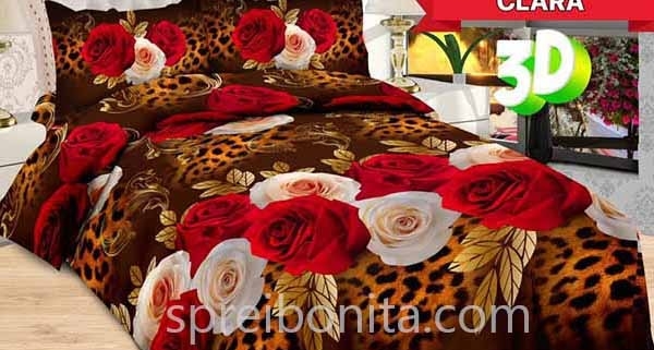 Sprei Bonita Clara 3D King 180x200