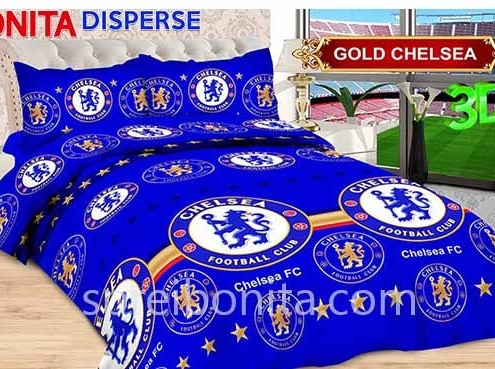 Sprei Bonita Gold Chelsea 3D King 180x200