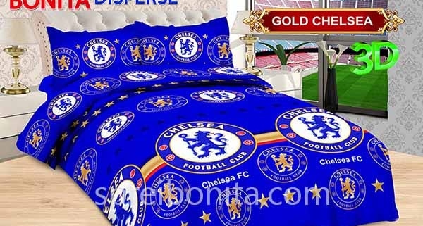 Sprei Bonita Gold Chelsea 3D King 180x200