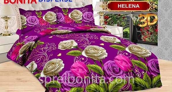 Sprei Bonita Helena 3D King 180x200