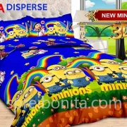 Sprei Bonita New Minions 3D King 180x200