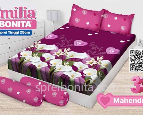 Sprei Emilia Mahendra