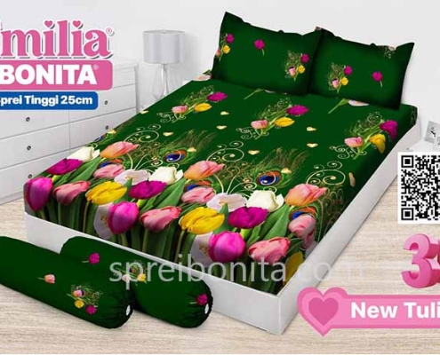 Sprei Emilia New Tulip