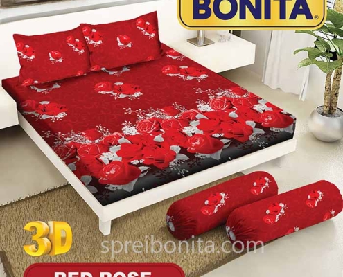 Sprei Bonita Red Rose