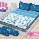 Sprei Emilia Blue Eiffel