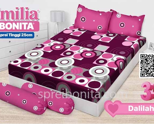 Sprei Emilia Dalilah