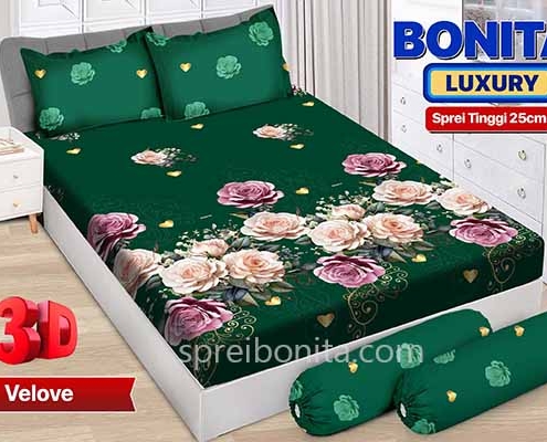 Sprei Bonita Velove Tinggi 25 cm