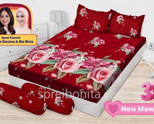Sprei Emilia New Mawar