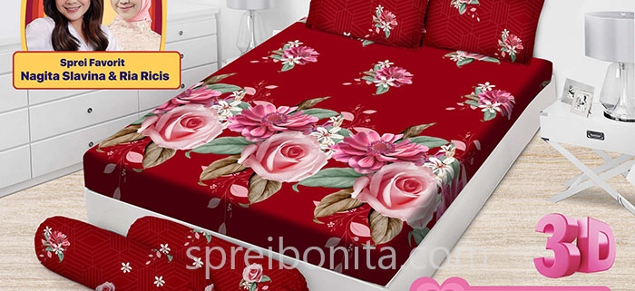 Sprei Emilia New Mawar