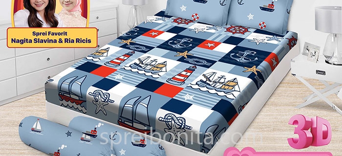 Sprei Emilia Sailing Ship