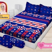 Sprei Emilia Star America