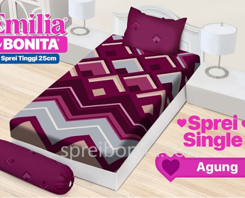 Sprei Emilia Single Agung