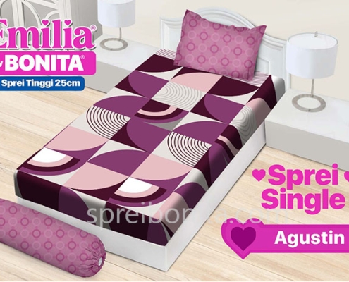 Sprei Emilia Single Agustin