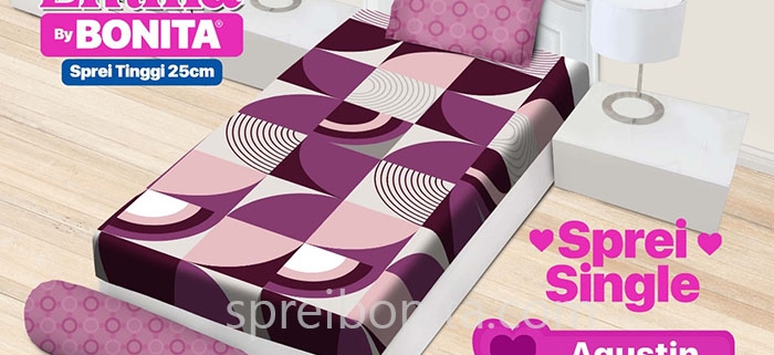 Sprei Emilia Single Agustin