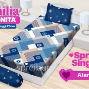 Sprei Emilia Single Alanzo