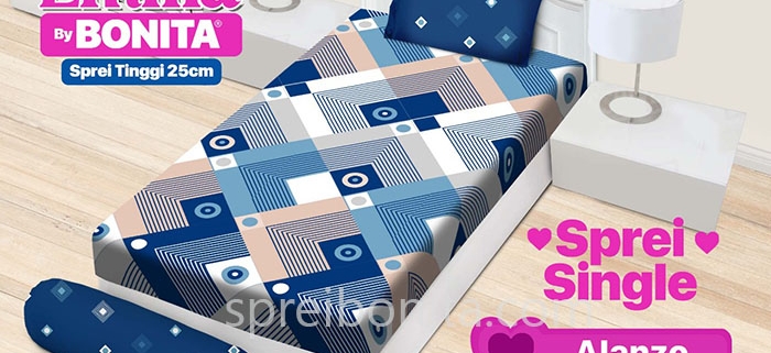Sprei Emilia Single Alanzo