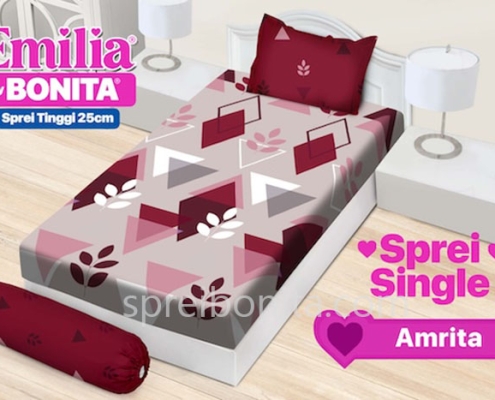Sprei Emilia Single Amrita