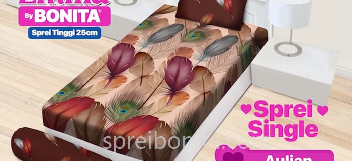 Sprei Emilia Single Aulian