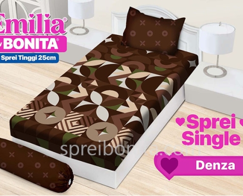 Sprei Emilia Single Denza
