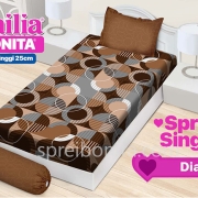 Sprei Emilia Single Diaz