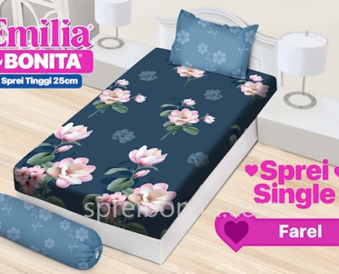 Sprei Emilia Single Farel
