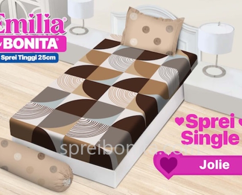 Sprei Emilia Single Jolie