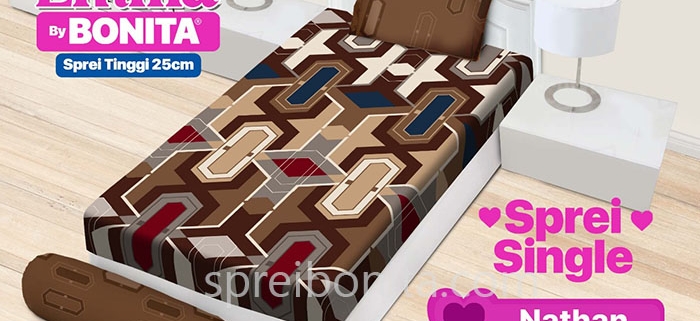 Sprei Emilia Single Nathan