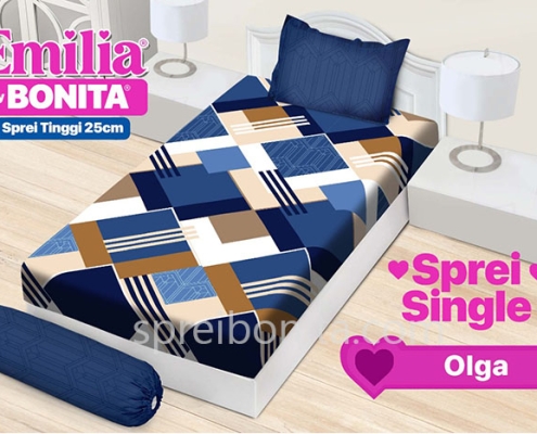 Sprei Emilia Single Olga