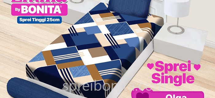 Sprei Emilia Single Olga