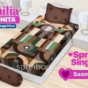 Sprei Emilia Single Sasmaya