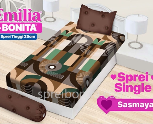 Sprei Emilia Single Sasmaya