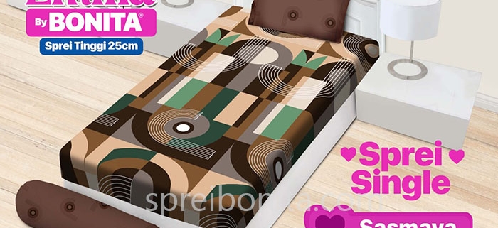 Sprei Emilia Single Sasmaya