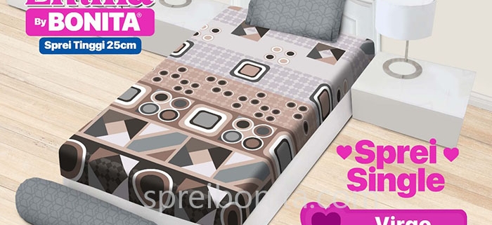 Sprei Emilia Single Virgo