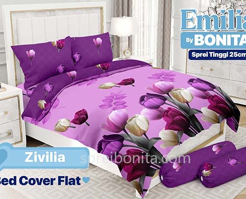 Bed Cover Bonita Emilia Zivilia