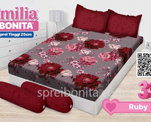 Sprei Emilia Ruby