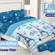 Bed Cover Bonita Emilia Blue Eiffel