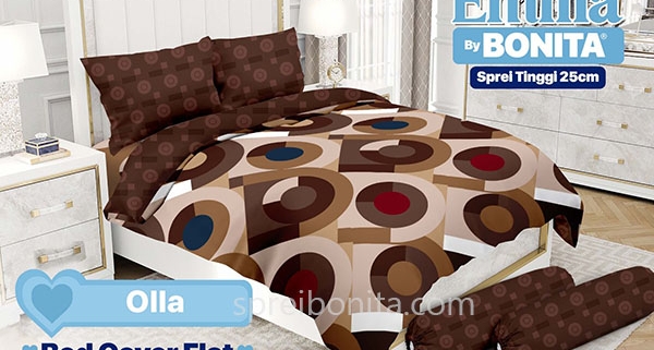 Bed Cover Bonita Emilia Olla